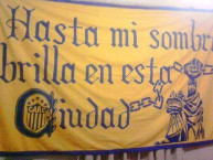 Trapo - Bandeira - Faixa - Telón - Trapo de la Barra: Los Guerreros &bull; Club: Rosario Central &bull; País: Argentina
