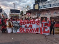 Trapo - Bandeira - Faixa - Telón - "La g" Trapo de la Barra: Los Leales • Club: Estudiantes de La Plata