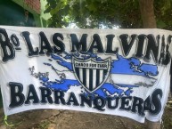Trapo - Bandeira - Faixa - Telón - Trapo de la Barra: Los Negritos • Club: Chaco For Ever • País: Argentina