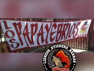 Trapo - Bandeira - Faixa - Telón - Trapo de la Barra: Los Papayeros • Club: Deportes La Serena