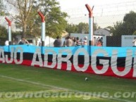 Trapo - Bandeira - Faixa - Telón - "Trapo de locos x vos" Trapo de la Barra: Los Pibes del Barrio &bull; Club: Brown de Adrogué &bull; País: Argentina