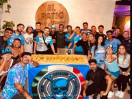 Trapo - Bandeira - Faixa - Telón - Trapo de la Barra: Los Piratas Celestes de Alberdi &bull; Club: Belgrano &bull; País: Argentina