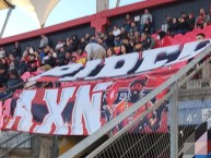 Trapo - Bandeira - Faixa - Telón - "Axñ (adiktos x ñublense) desde 2022" Trapo de la Barra: Los REDiablos &bull; Club: Ñublense &bull; País: Chile
