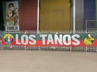 Trapo - Bandeira - Faixa - Telón - Trapo de la Barra: Los Tanos • Club: Audax Italiano • País: Chile