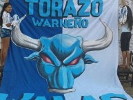 Trapo - Bandeira - Faixa - Telón - "Torazo Warneño" Trapo de la Barra: Los Walas • Club: Sport Boys de Warnes