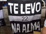 Trapo - Bandeira - Faixa - Telón - Trapo de la Barra: Loucos pelo Botafogo • Club: Botafogo