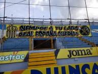 Trapo - Bandeira - Faixa - Telón - Trapo de la Barra: Mega Barra • Club: Real España