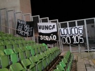 Trapo - Bandeira - Faixa - Telón - "Mov 105 - Trapos" Trapo de la Barra: Movimento 105 Minutos • Club: Atlético Mineiro
