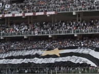 Trapo - Bandeira - Faixa - Telón - "Mov 105 - Bandeirão" Trapo de la Barra: Movimento 105 Minutos • Club: Atlético Mineiro
