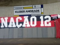 Trapo - Bandeira - Faixa - Telón - Trapo de la Barra: Nação 12 • Club: Flamengo