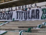 Trapo - Bandeira - Faixa - Telón - Trapo de la Barra: Nación Verdolaga • Club: Atlético Nacional • País: Colombia