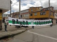 Trapo - Bandeira - Faixa - Telón - Trapo de la Barra: Nación Verdolaga • Club: Atlético Nacional
