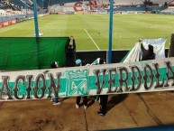 Trapo - Bandeira - Faixa - Telón - Trapo de la Barra: Nación Verdolaga &bull; Club: Atlético Nacional