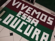 Trapo - Bandeira - Faixa - Telón - Trapo de la Barra: O Bravo Ano de 52 • Club: Fluminense • País: Brasil