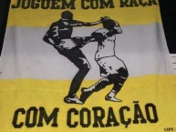Trapo - Bandeira - Faixa - Telón - Trapo de la Barra: Os Tigres • Club: Criciúma • País: Brasil