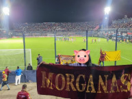 Trapo - Bandeira - Faixa - Telón - "Morganas2" Trapo de la Barra: Revolución Vinotinto Sur &bull; Club: Tolima