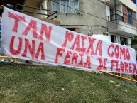 Trapo - Bandeira - Faixa - Telón - Trapo de la Barra: Rexixtenxia Norte • Club: Independiente Medellín • País: Colombia