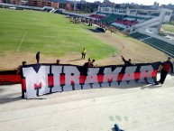 Trapo - Bandeira - Faixa - Telón - "MIRAMAR" Trapo de la Barra: Rexixtenxia Norte • Club: Independiente Medellín • País: Colombia