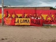 Trapo - Bandeira - Faixa - Telón - Trapo de la Barra: Sentimiento Albo • Club: Atlético Grau • País: Peru