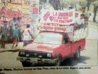 Trapo - Bandeira - Faixa - Telón - Trapo de la Barra: Sentimiento Albo • Club: Atlético Grau