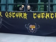 Trapo - Bandeira - Faixa - Telón - "Sur Oscura Cuenca" Trapo de la Barra: Sur Oscura • Club: Barcelona Sporting Club