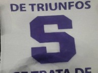 Trapo - Bandeira - Faixa - Telón - Trapo de la Barra: Ultra Morada • Club: Saprissa