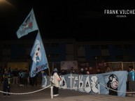 Trapo - Bandeira - Faixa - Telón - "LOKO G TEKOS" Trapo de la Barra: Vendaval Celeste • Club: Deportivo Garcilaso • País: Peru