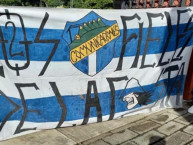 Trapo - Bandeira - Faixa - Telón - Trapo de la Barra: Vltra Svr &bull; Club: Comunicaciones &bull; País: Guatemala