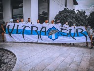 Trapo - Bandeira - Faixa - Telón - Trapo de la Barra: Vltra Svr • Club: Comunicaciones • País: Guatemala
