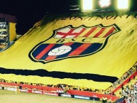 Trapo - Bandeira - Faixa - Telón - "Bandera gigante la Zona Norte" Trapo de la Barra: Zona Norte • Club: Barcelona Sporting Club